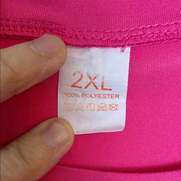 Women’s Graphic Pink T-Shirt Size 2XL - Picture 3 of 3
